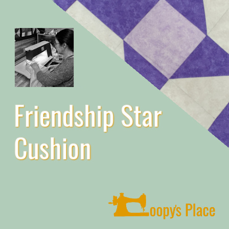 Friendship Star Cushion Class