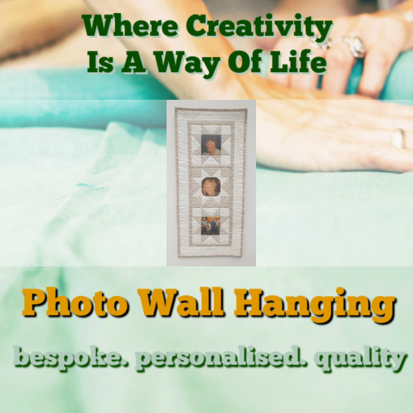photo wall hanging photo cushions